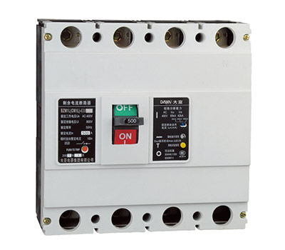 BZM1L type plastic shell residual current circuit breaker